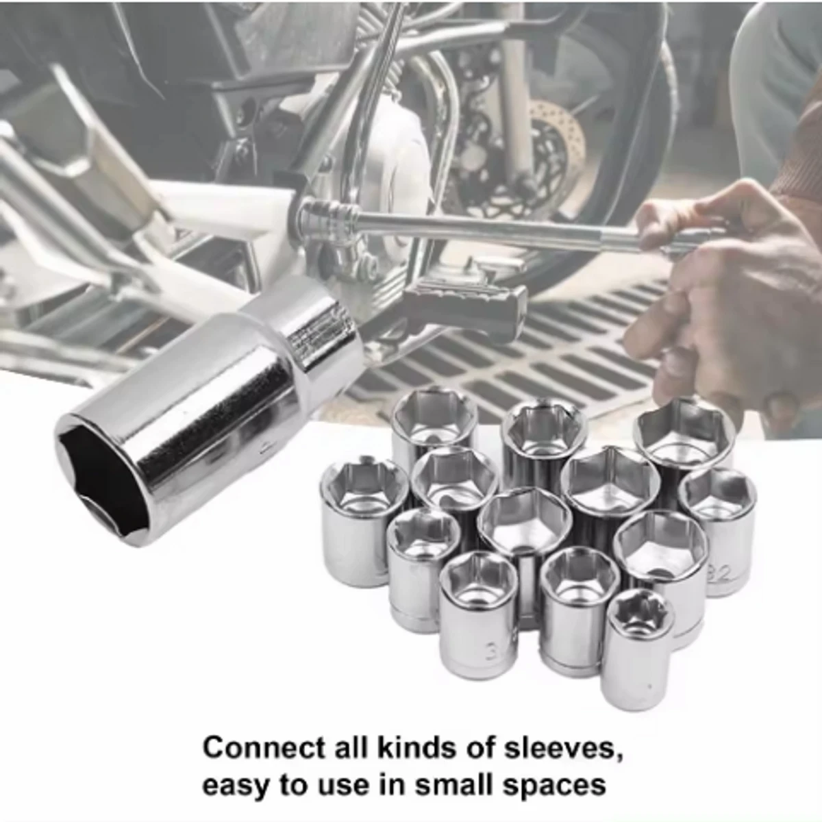 40 pcs socket wrench tool kit