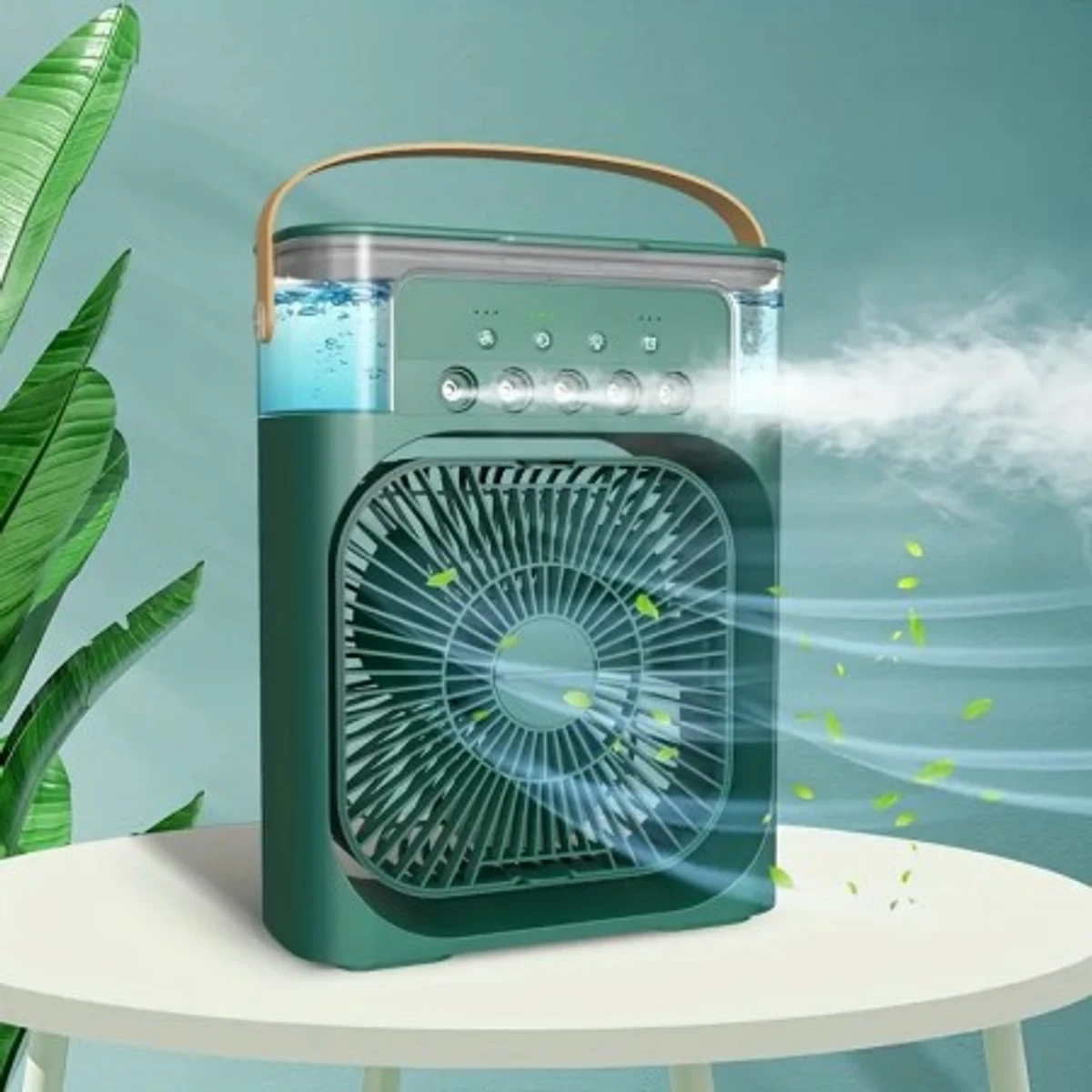 Portable Air Conditioner Fan 500 Ml Water Tank USB Personal Cooler